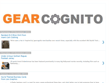 Tablet Screenshot of gearcognito.com